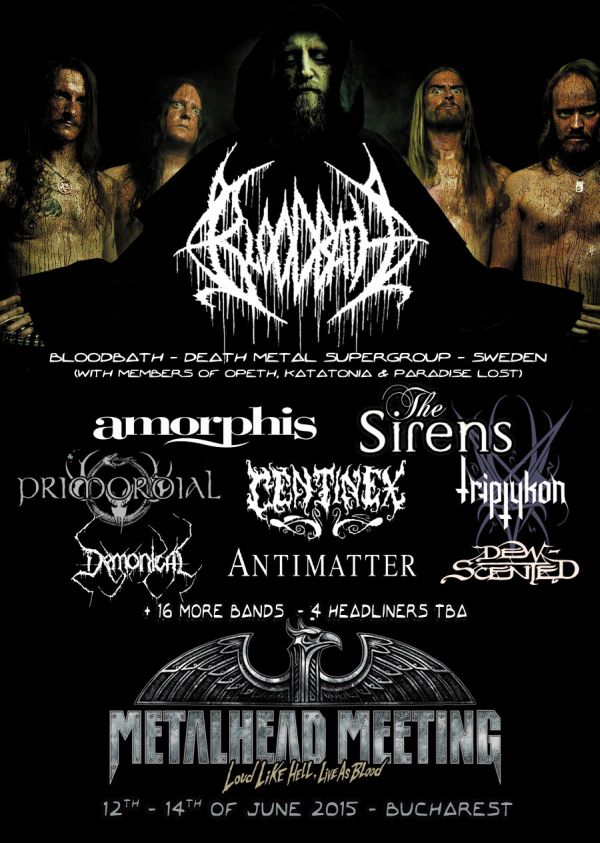 Bloodbath, confirmati la Metalhead Meeting 2015